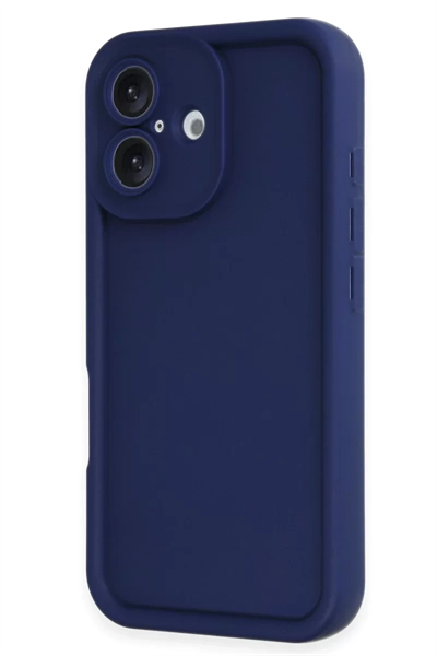 Apple iPhone 16 Kılıf Viera Silikon - Lacivert