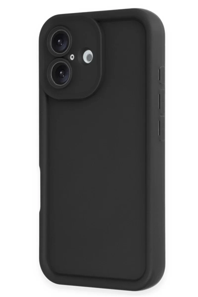 Apple iPhone 16 Kılıf Viera Silikon - Siyah