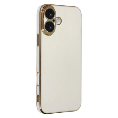 Apple iPhone 16 Kılıf Volet Silikon - Beyaz