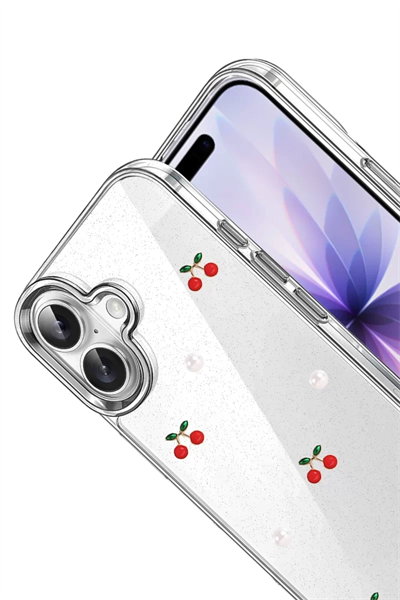 Apple iPhone 16 Plus Fiyonk Desenli Kapak - Desen 9