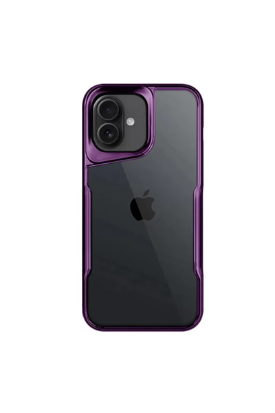 Apple iPhone 16 Plus Kılıf Boyi Silikon Kapak - Derin Mor