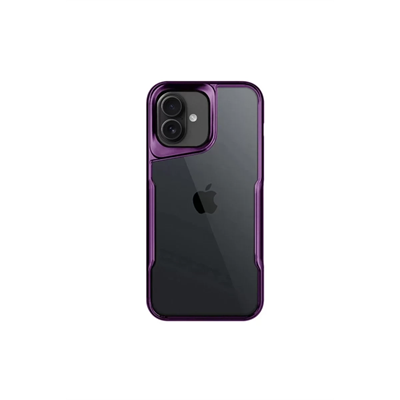 Apple iPhone 16 Plus Kılıf Boyi Silikon Kapak - Derin Mor