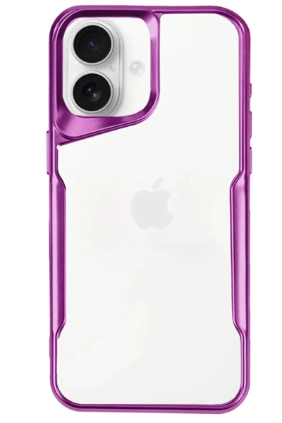 Apple iPhone 16 Plus Kılıf Boyi Silikon Kapak - Pembe