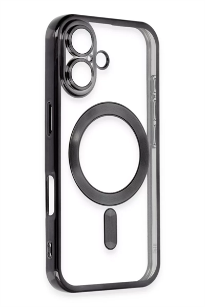 Apple iPhone 16 Plus Kılıf Kross Magneticsafe Kapak - Siyah