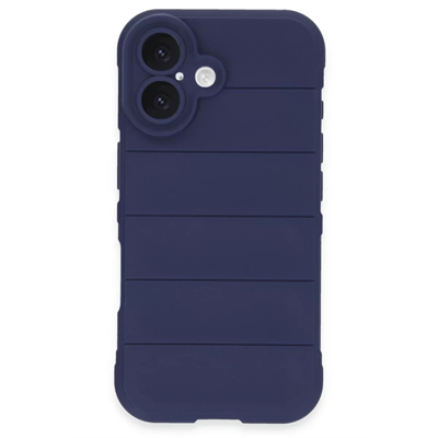 Apple iPhone 16 Plus Kılıf Optimum Silikon - Lacivert