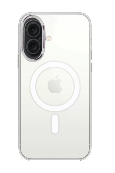 Apple iPhone 16 Plus Kılıf Pc Real Magsafe Kapak - Şeffaf