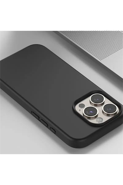 Apple iPhone 16 Pro Home Magsafe Kapak - Siyah