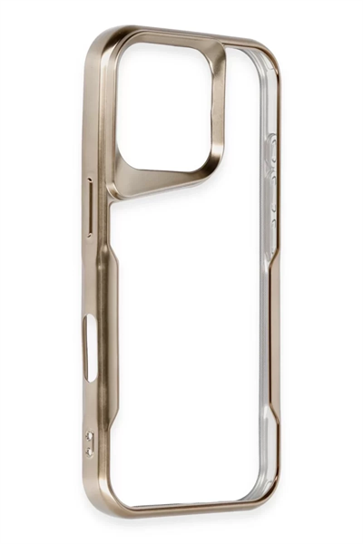 Apple iPhone 16 Pro Kılıf Boyi Silikon Kapak - Desert