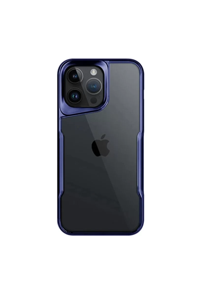 Apple iPhone 16 Pro Kılıf Boyi Silikon Kapak - Lacivert