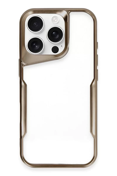 Apple iPhone 16 Pro Kılıf Boyi Silikon Kapak - Desert