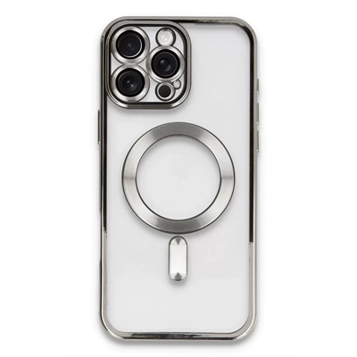 Apple iPhone 16 Pro Kılıf Kross Magneticsafe Kapak - Titan Gri