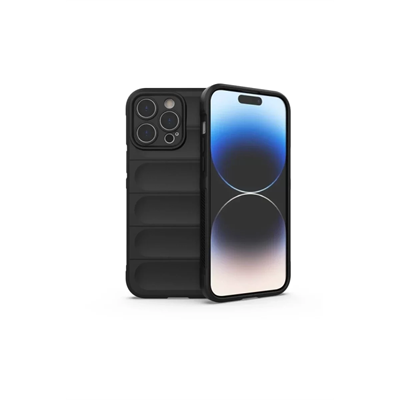 Apple iPhone 16 Pro Kılıf Optimum Silikon - Siyah