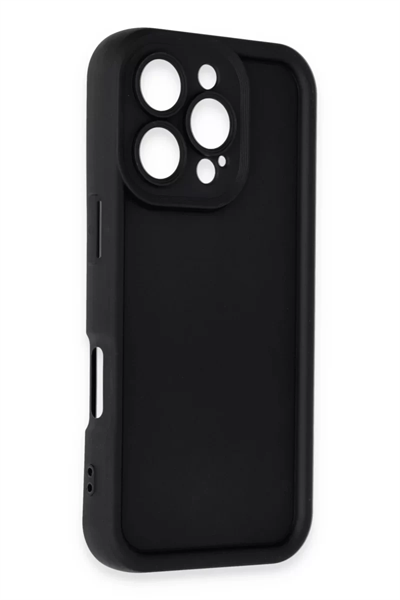 Apple iPhone 16 Pro Kılıf Viera Silikon - Siyah