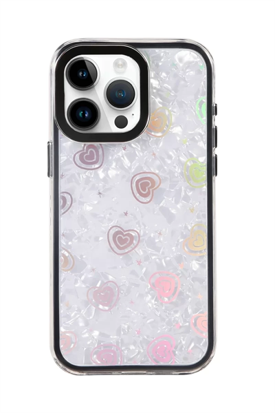 Apple iPhone 16 Pro Lumi Desenli Kapak - Siyah