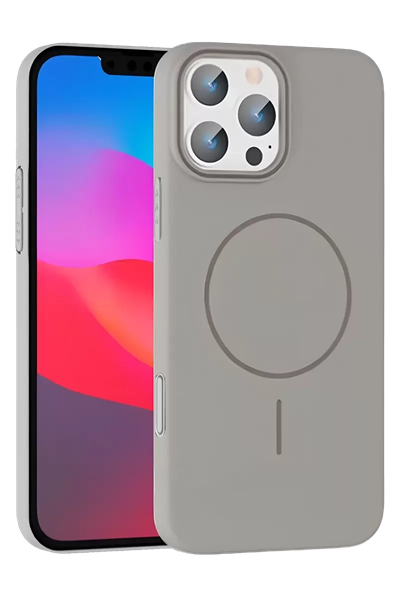 Apple iPhone 16 Pro Max Broş Magsafe Kapak - Titan Gri
