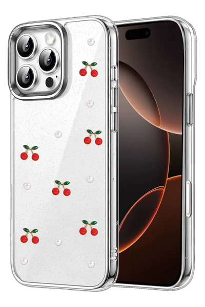 Apple iPhone 16 Pro Max Fiyonk Desenli Kapak - Desen 9