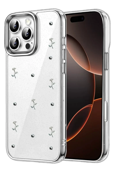 Apple iPhone 16 Pro Max Fiyonk Desenli Kapak - Desen 4