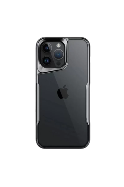 Apple iPhone 16 Pro Max Kılıf Boyi Silikon Kapak - Titan Gri