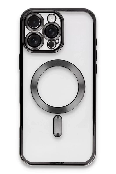 Apple iPhone 16 Pro Max Kılıf Kross Magneticsafe Kapak - Siyah