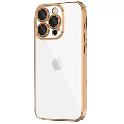 Apple iPhone 16 Pro Max Kılıf Lensli Silikon - Desert