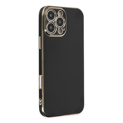 Apple iPhone 16 Pro Max Kılıf Volet Silikon - Siyah