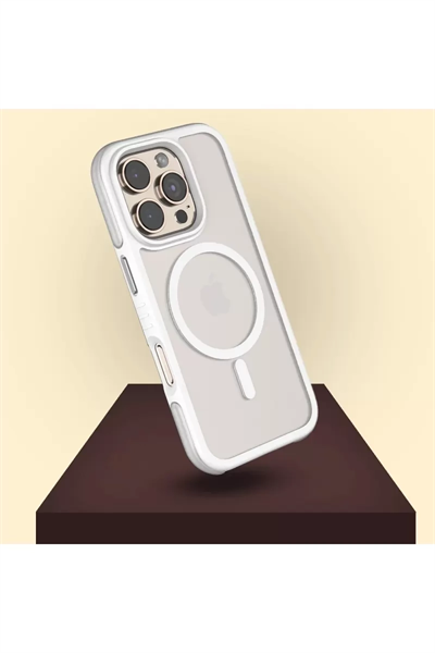 Apple iPhone 16 Pro Max Orbit Magsafe Kapak - Titan Gri