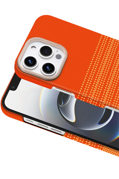 Apple iPhone 16 Pro Max Vega Magsafe Kapak - Turuncu