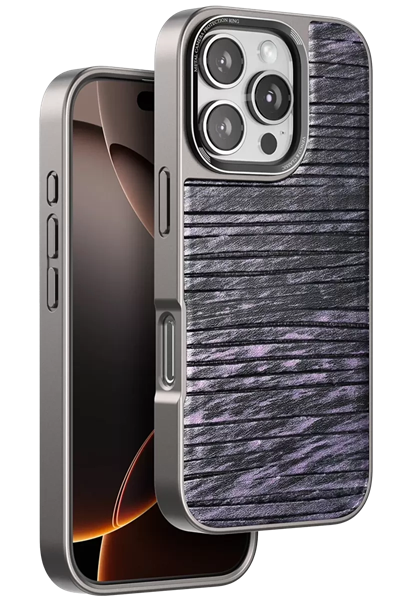 Apple iPhone 16 Pro Max Wave Kapak - Derin Mor