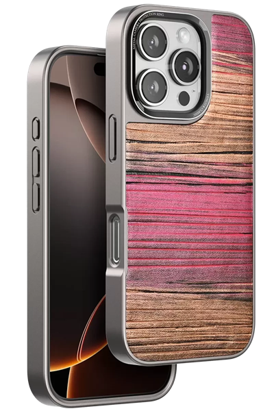 Apple iPhone 16 Pro Max Wave Kapak - Pembe