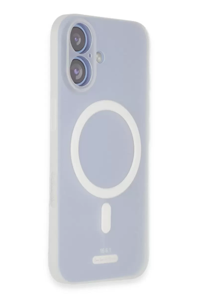 Apple iPhone 16 Sense Magsafe Kapak - Şeffaf