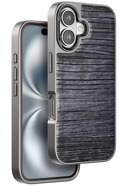 Apple iPhone 16 Wave Kapak - Derin Mor