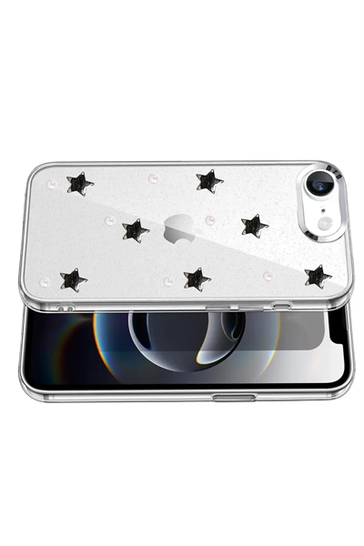 Apple iPhone 16E Fiyonk Desenli Kapak - Desen 7