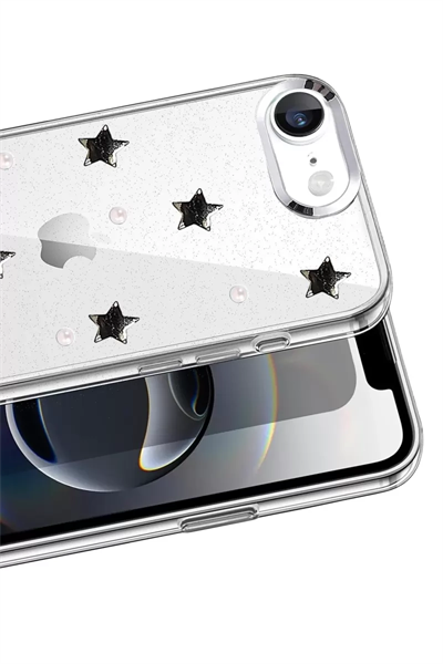 Apple iPhone 16E Fiyonk Desenli Kapak - Desen 7