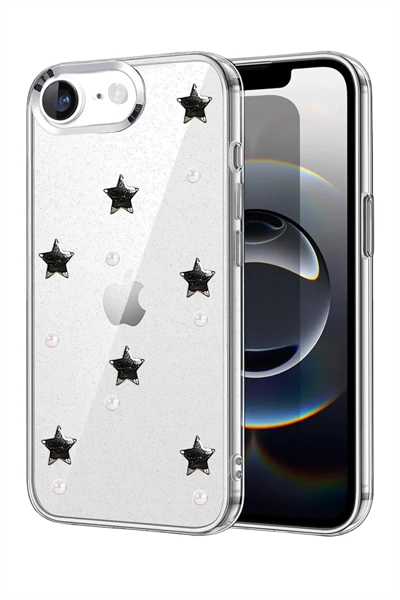 Apple iPhone 16E Fiyonk Desenli Kapak - Desen 7
