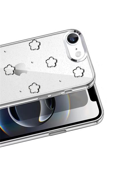 Apple iPhone 16E Fiyonk Desenli Kapak - Desen 2