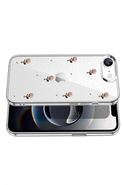 Apple iPhone 16E Fiyonk Desenli Kapak - Desen 6