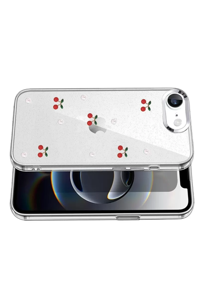 Apple iPhone 16E Fiyonk Desenli Kapak - Desen 9