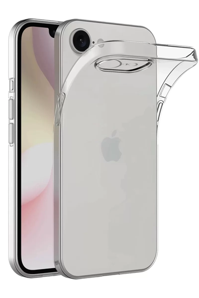 Apple iPhone 16E Kılıf Lüx Şeffaf Silikon
