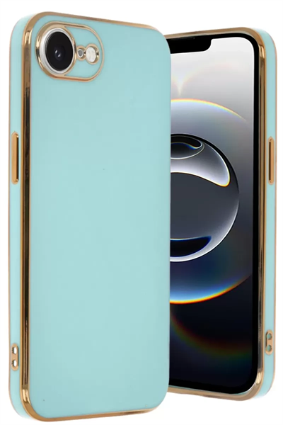 Apple iPhone 16E Kılıf Volet Silikon - Açık Yeşil
