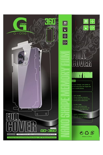 Apple iPhone 17 Air 360 Mat Full Body Arka Koruyucu