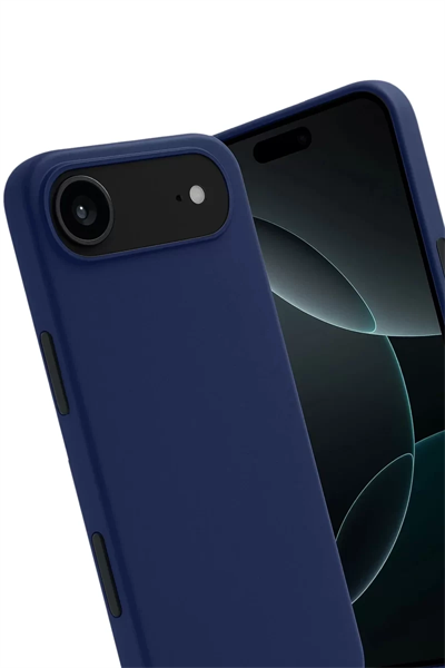 Apple iPhone 17 Air First Silikon - Lacivert