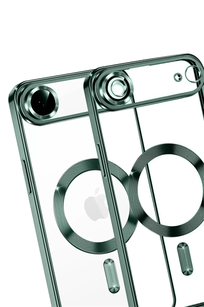 Apple iPhone 17 Air Kross Magneticsafe Kapak - Koyu Yeşil