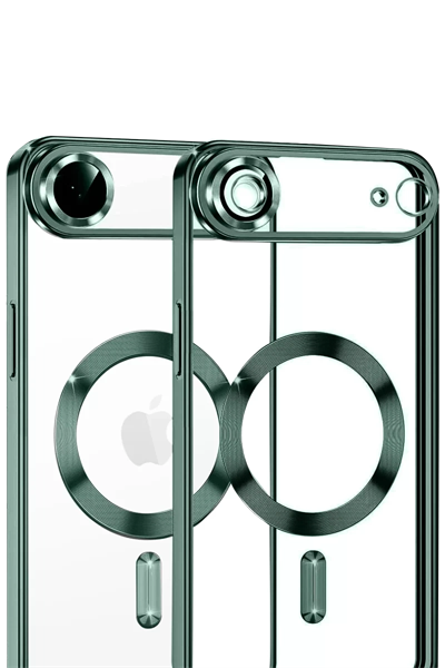 Apple iPhone 17 Air Kross Magneticsafe Kapak - Koyu Yeşil