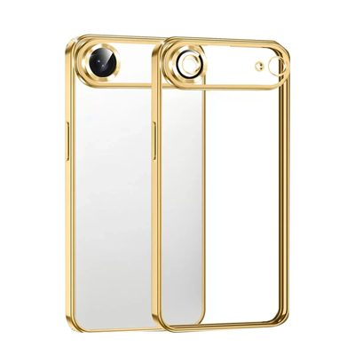 Apple iPhone 17 Air Lensli Silikon - Gold
