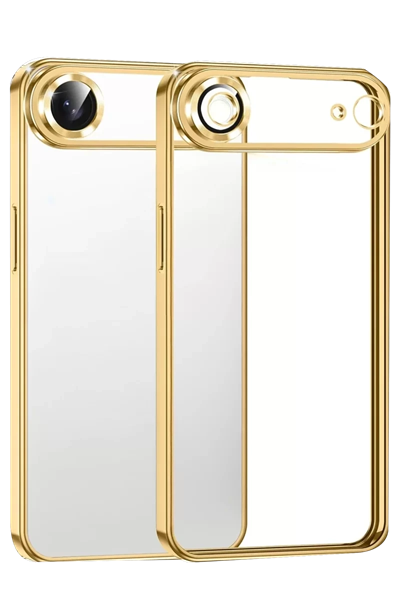 Apple iPhone 17 Air Lensli Silikon - Gold