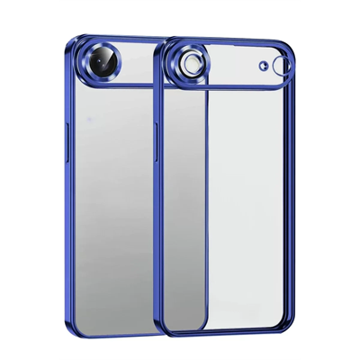 Apple iPhone 17 Air Lensli Silikon - Lacivert