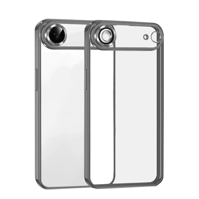 Apple iPhone 17 Air Lensli Silikon - Titan Gri
