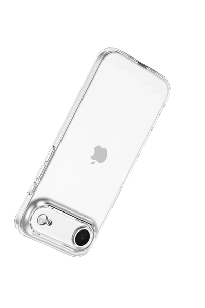 Apple iPhone 17 Air Lüx Şeffaf Silikon - Şeffaf