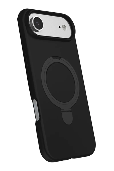 Apple iPhone 17 Air Regal Magsafe Standlı Kapak - Siyah