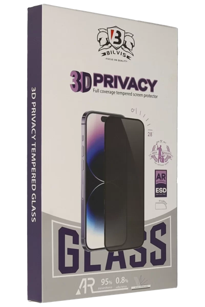 Apple iPhone 17 Bilvis 3D Hayalet Cam Ekran Koruyucu